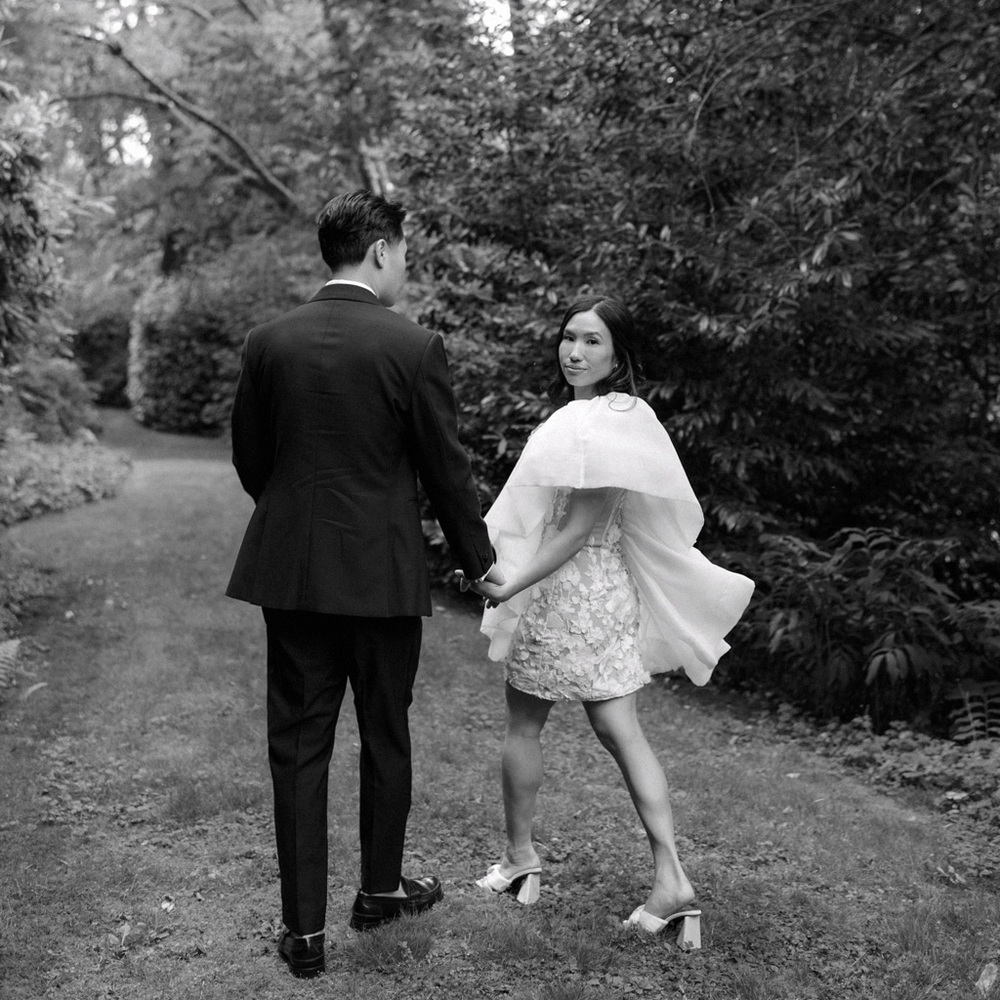 OUMA Mattea Mini Short Wedding Dress